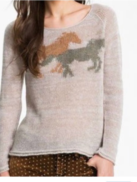 Free People Sweaters - Free People Pony Ride knit sweater Medium